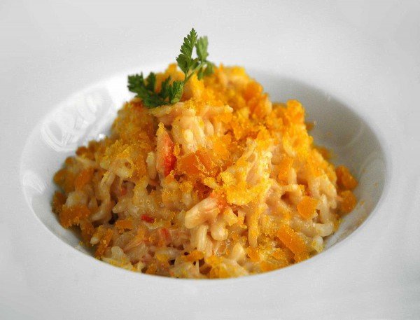 Risotto au crabe