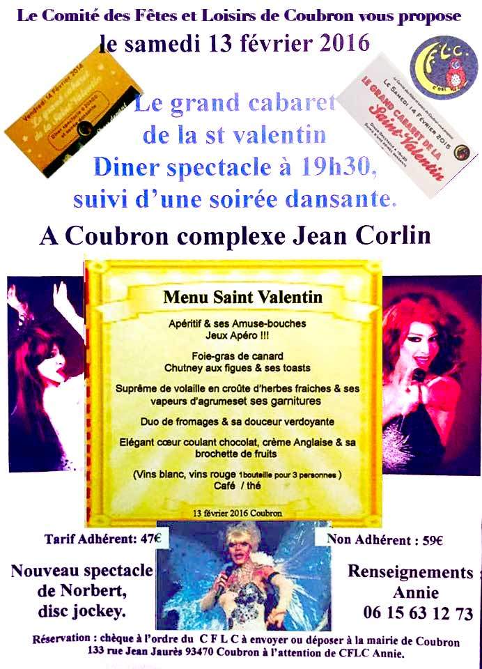 Traiteur pour st valentin Ã  coubron (93)